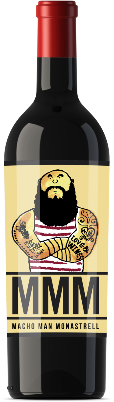 Macho Man Monastrell - Macho Man Casa Rojo (1060x1612), Png Download