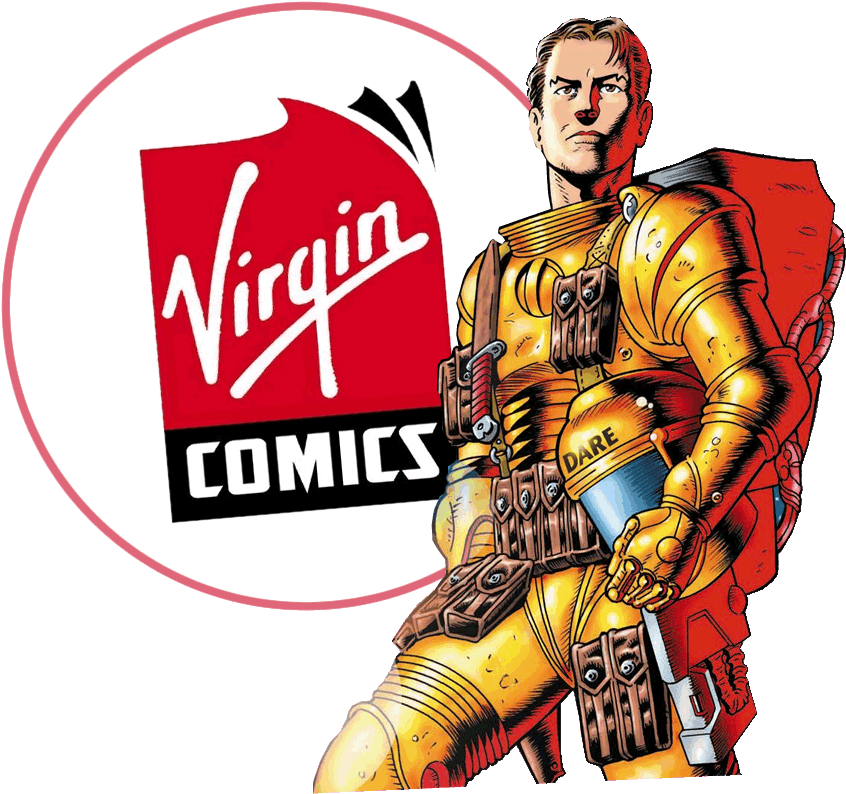 Virgin Comics - Superhero (869x793), Png Download