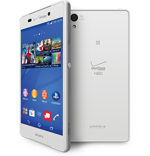 Sony Xperia Z3 Verizon (505x525), Png Download