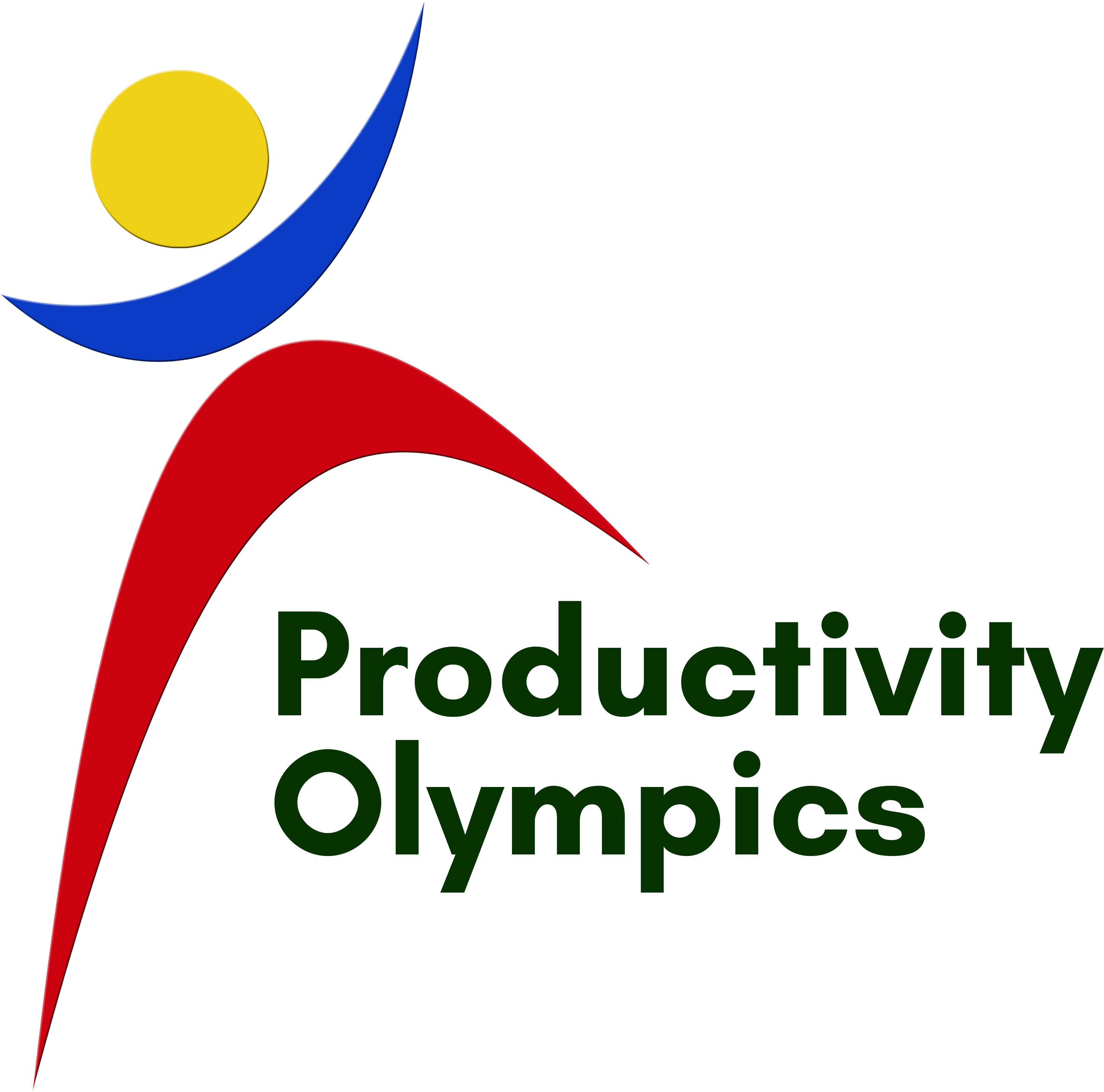 Productivity O Logo (3240x2951), Png Download