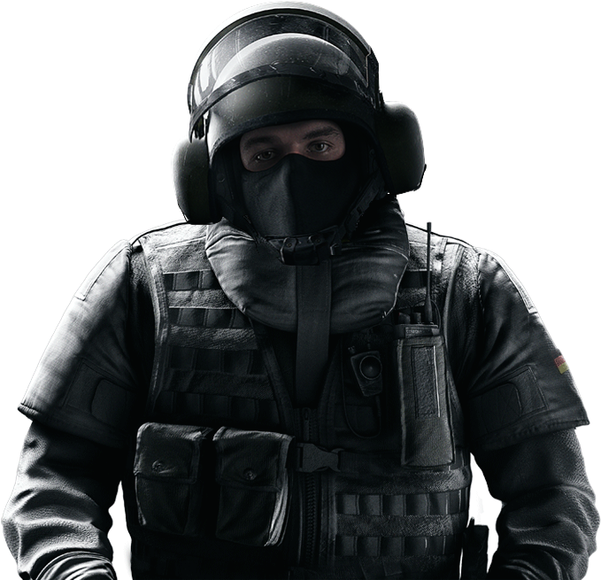 Bandit With Blitz' Head And - Rainbow Six Siege Blitz Drawing (830x710), Png Download