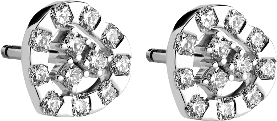 Earings Coeur - Earring (1000x1000), Png Download