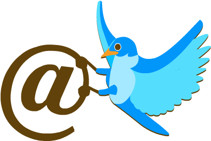You Can Approach Them Through Twitter, Linkedin Or - Mention Twitter (435x295), Png Download