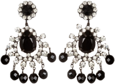 Kenneth Jay Lane Earings - Earrings (400x319), Png Download