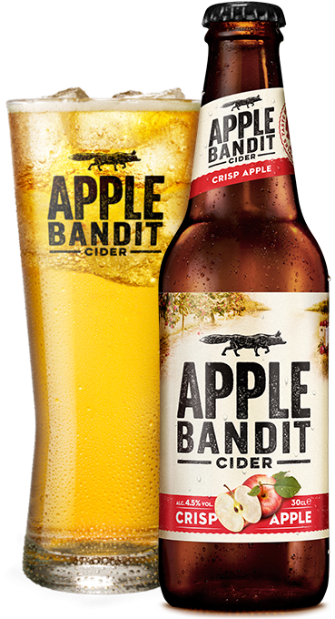 Beer 17-apple Bandit Cider - Apple Bandit Crisp Apple (368x689), Png Download