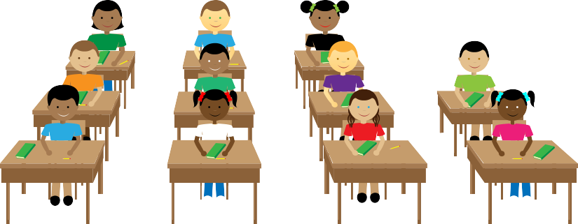 Policy In Your Classroom - Classroom Students Clip Art (825x321), Png Download