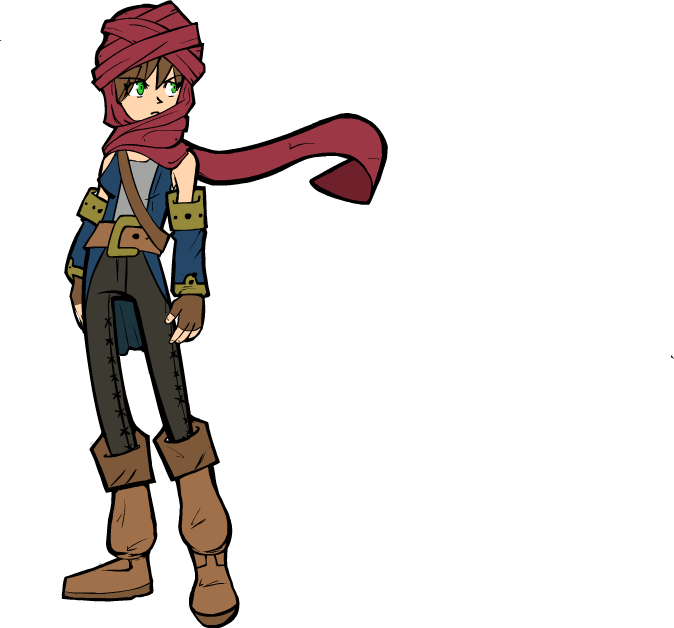 Female Desert Bandit - Female Bandit (674x628), Png Download