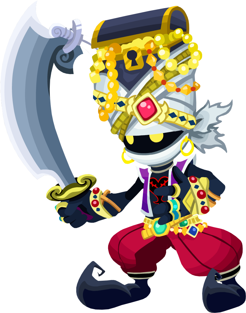 Khx Head Bandit - Kingdom Hearts Union X Heartless (998x1048), Png Download