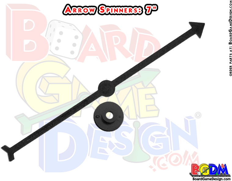 Game Spinner Arrows 7 Inches - Quad Fold Board Game (800x600), Png Download