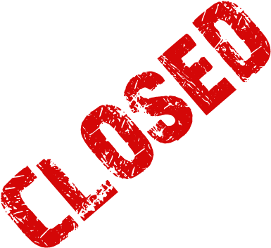 Closing A Practice - Project Closed (450x450), Png Download