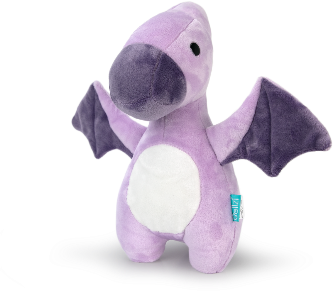 Bellzi® Cute Pterodactyl Dinosaur Stuffed Animal Plush - Stuffed Toy (1280x1280), Png Download