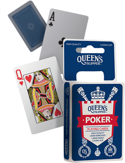 High Quality Playing Card Experience For Your Friends - Queens Slipper Favour Playing Cards Poker 1ea (439x567), Png Download