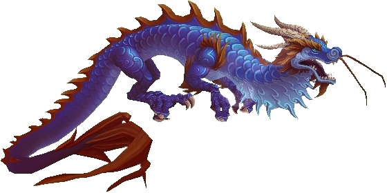 Pandarian Cloud Serpent - Wow Serpent (560x280), Png Download
