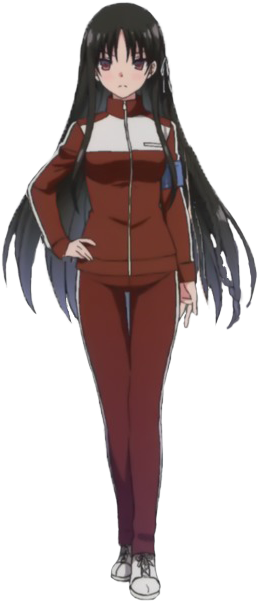 Suzune Horikita Track Suit - Cartoon (288x624), Png Download