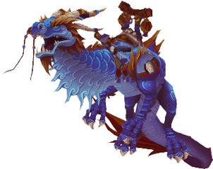 Thundering Cobalt Cloud Serpent (359x359), Png Download