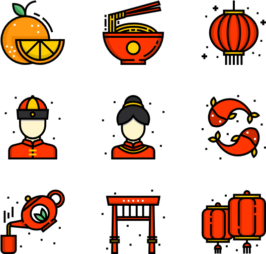 China - China Cartoon Png (600x564), Png Download