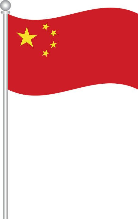 Bendera China Png - Chinese Flag No Background (452x720), Png Download