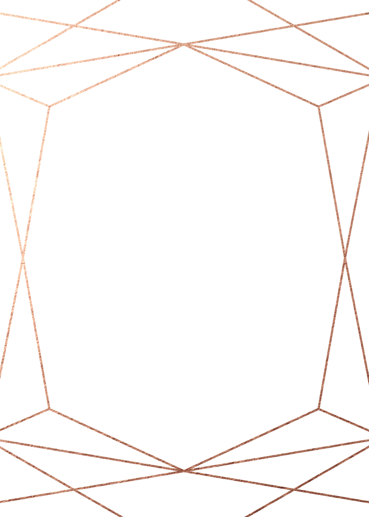 Navy Geometric Wedding Invitations (750x1050), Png Download