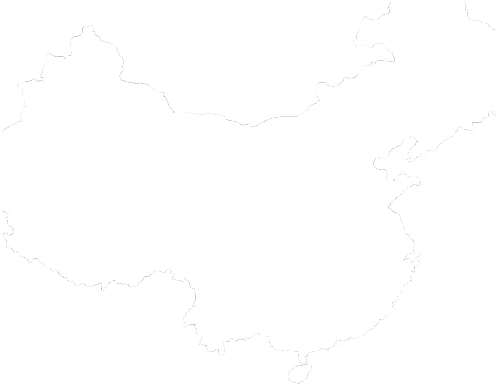 1 - White China Map Png (495x400), Png Download