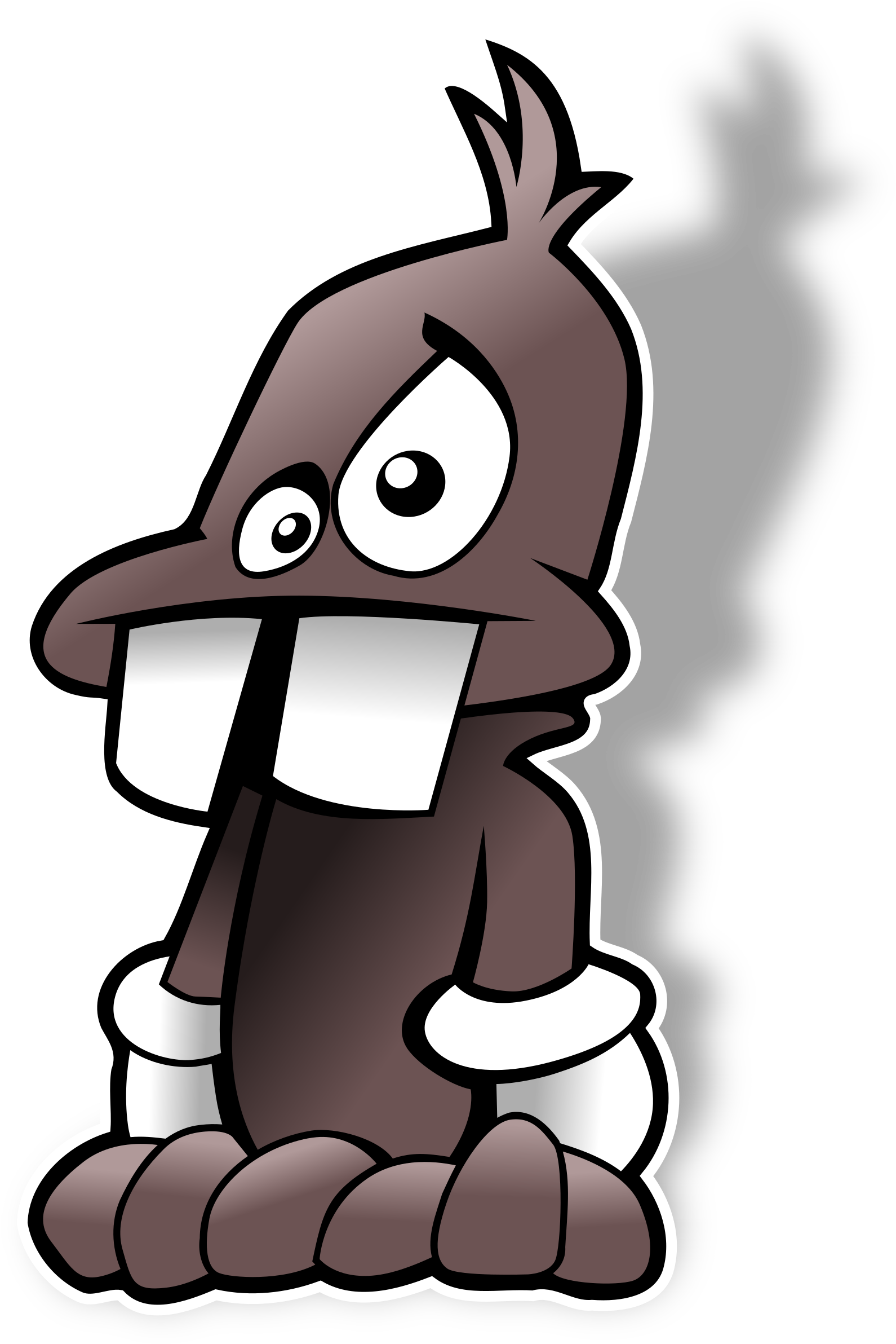 This Free Icons Png Design Of Strange Little Stupid (1614x2400), Png Download