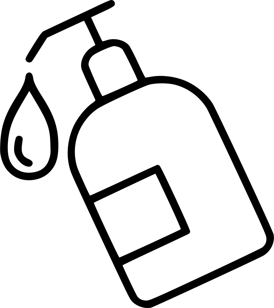 Lotion Shampoo Oil Bath Comments - Oil Bath Icon (872x980), Png Download
