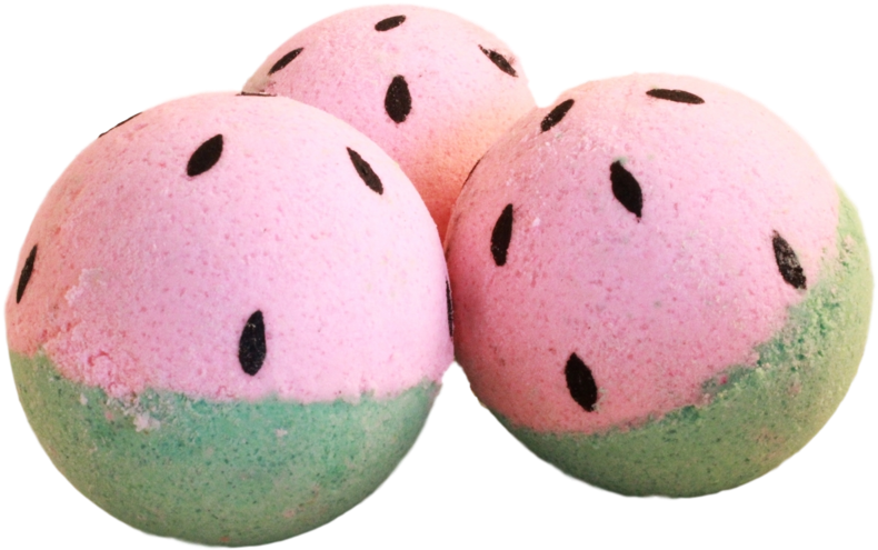 Watermelon Bath Bomb (1000x600), Png Download