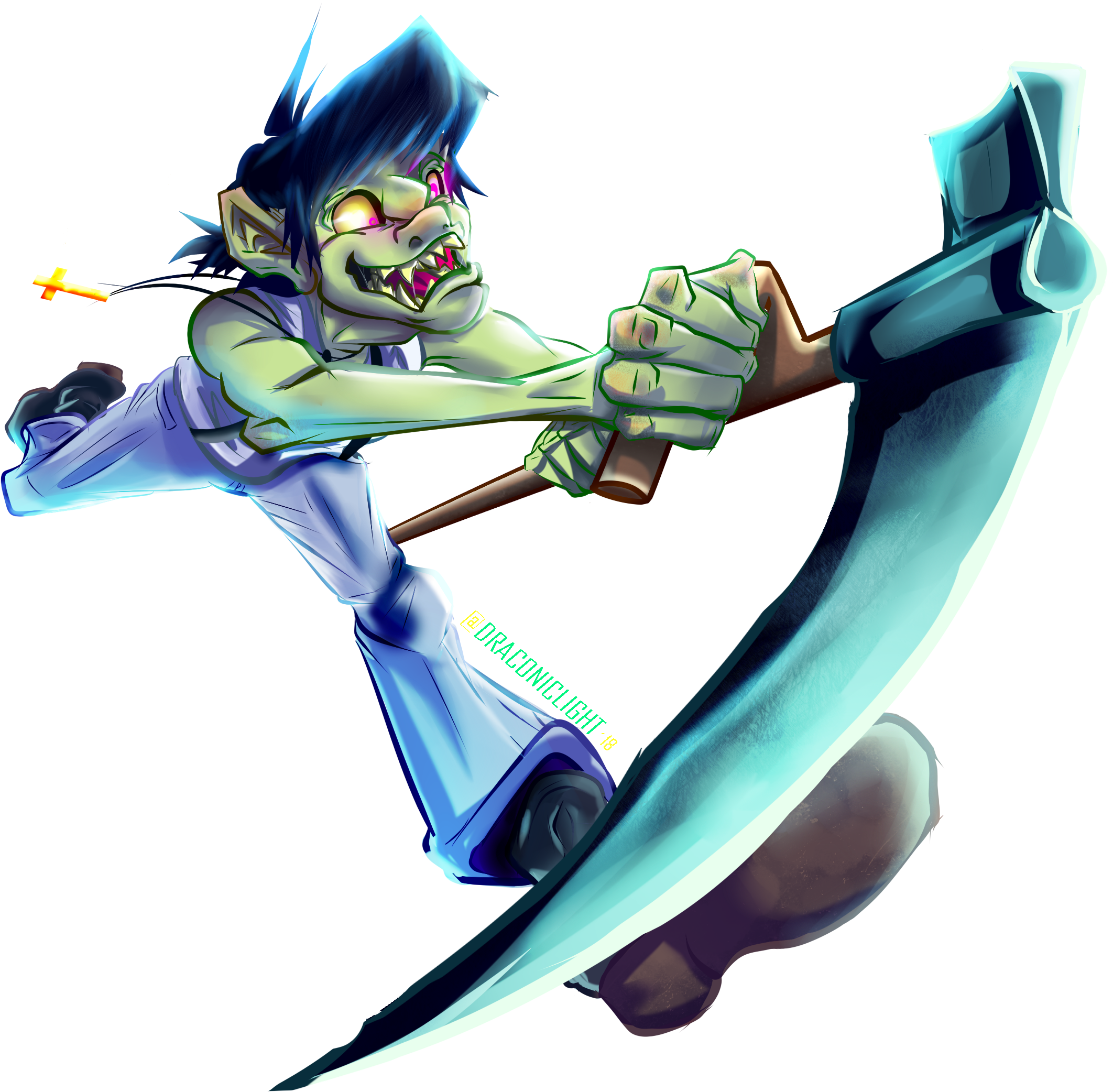 Https - //i - Redd - It/xotagwhd2yi11 - Murdoc Niccals (2966x2583), Png Download