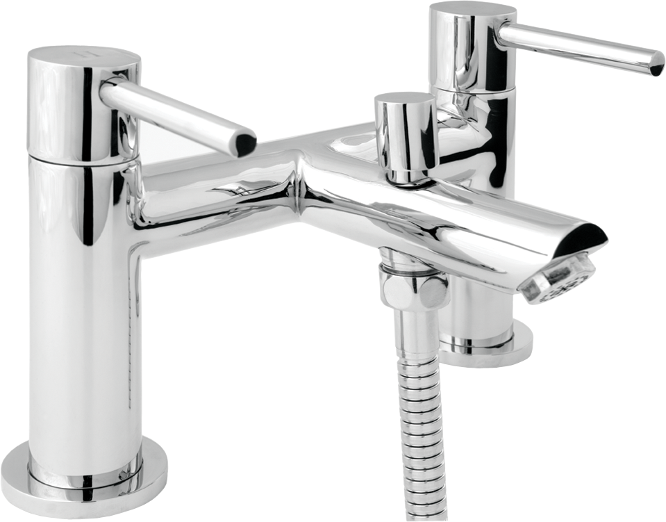Ins106 - Deva Insignia Bath Shower Mixer (959x751), Png Download