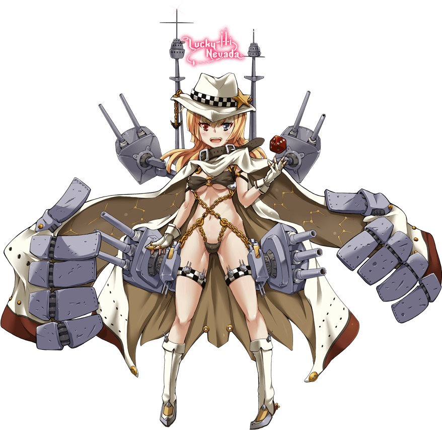 Nevada - Warship Girls Oklahoma (1024x1024), Png Download