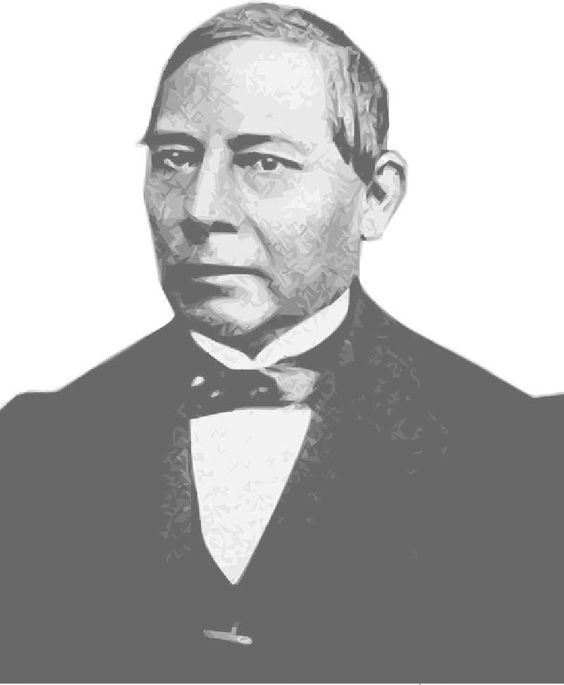 Mb Image/png - Benito Juarez Blanco Y Negro (800x971), Png Download