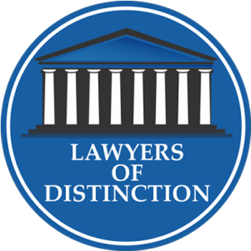 Naum Estevez Lawyers Of Distinction Juan C Estevez - Lawyers Of Distinction Logo (372x372), Png Download