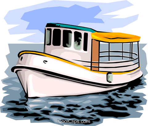 Fishing Boat Royalty Free Vector Clip Art Illustration - Fischerboot Clipart (480x409), Png Download