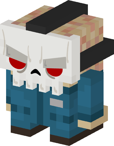 Skullface - Skull Face Slayaway Camp (393x504), Png Download