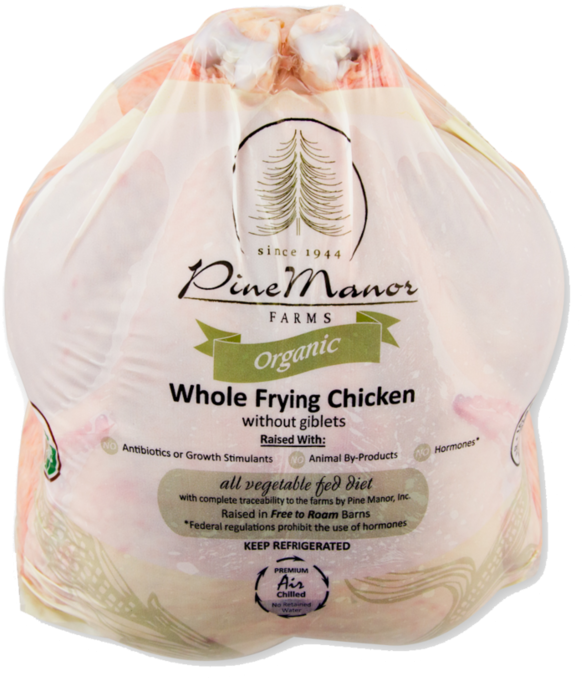 Pine Manor Organic Whole Fryer Trans - Prosciutto (669x800), Png Download