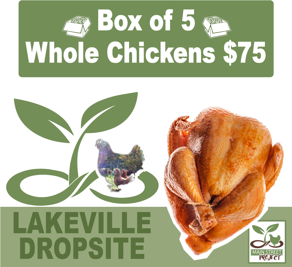 Main Street Project Lakeville Chicken Dropsite 1 - Main Street Project (1001x1001), Png Download