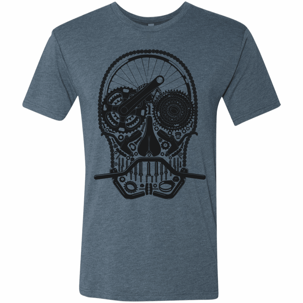 Cycling 'skull Face' Crew Neck - Cafepress Bike Parts Skull Iphone 6/6s Tough Case (1155x1155), Png Download