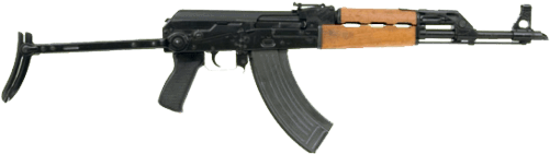 Edit - Ak 47 Tattoo Png (500x310), Png Download