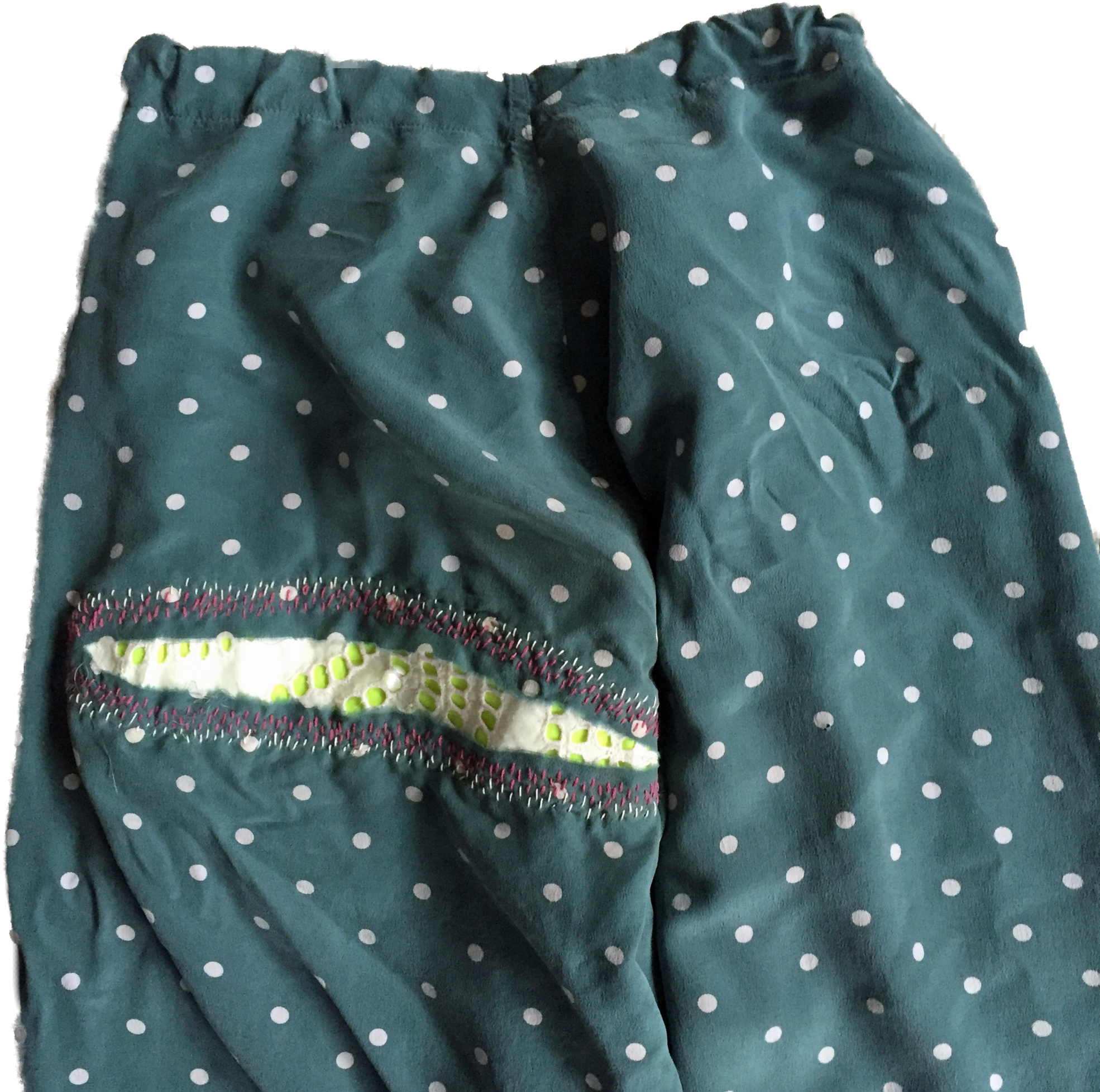 Silk Pj Butt - Polka Dot (2048x2048), Png Download