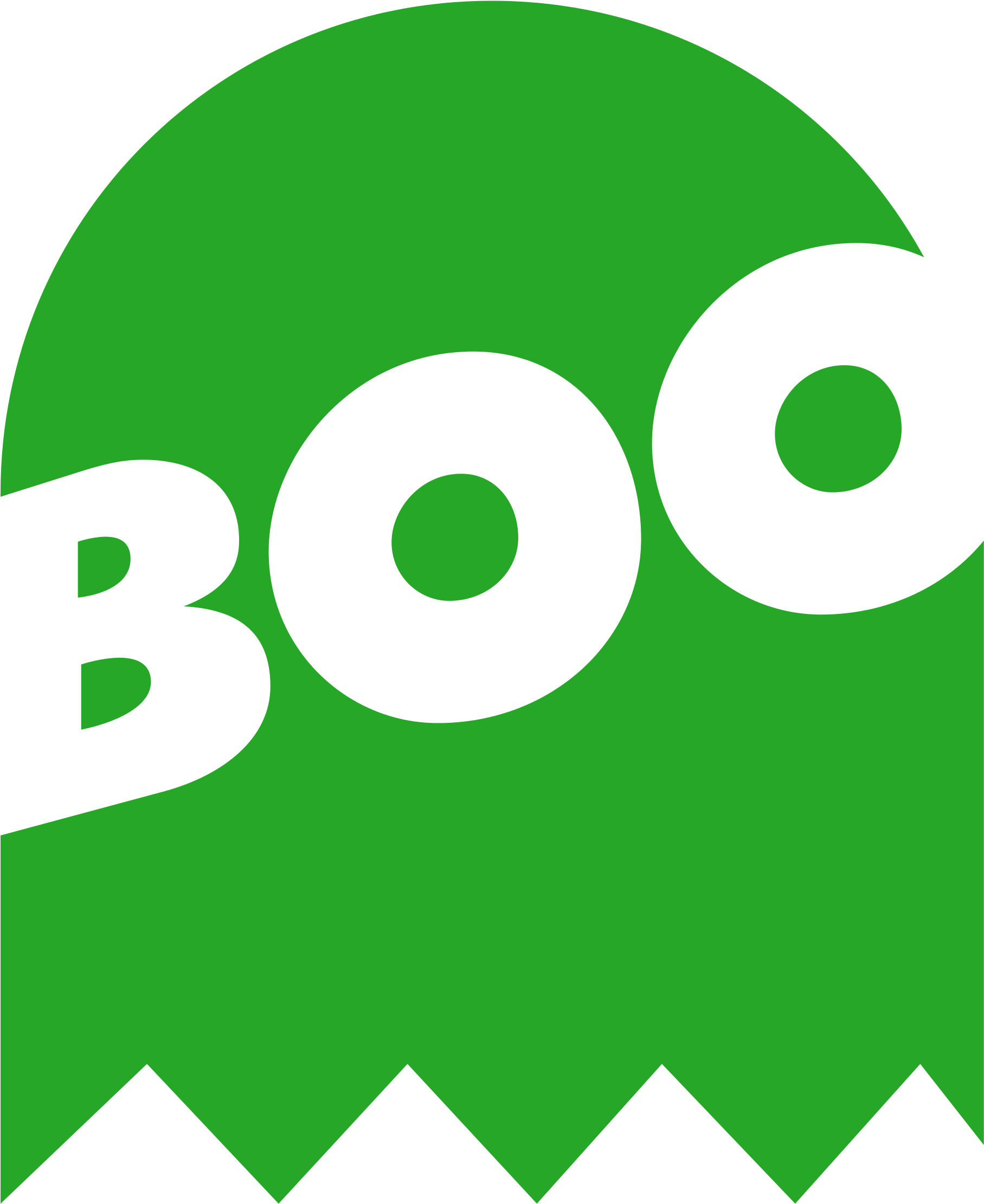 Open - Boo Logo (2000x2333), Png Download