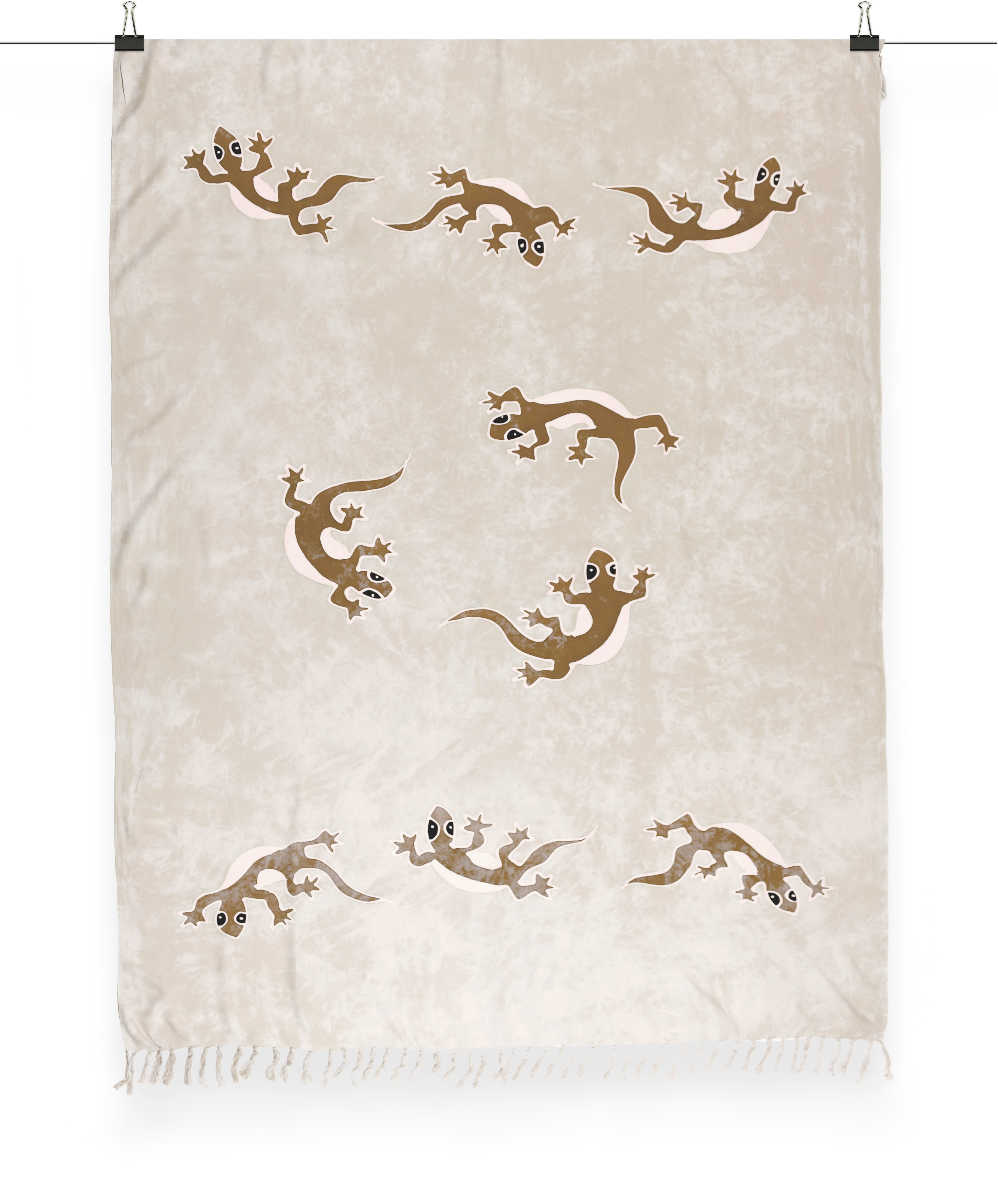 Pareo Gecko Crema - Curtain (4000x5487), Png Download