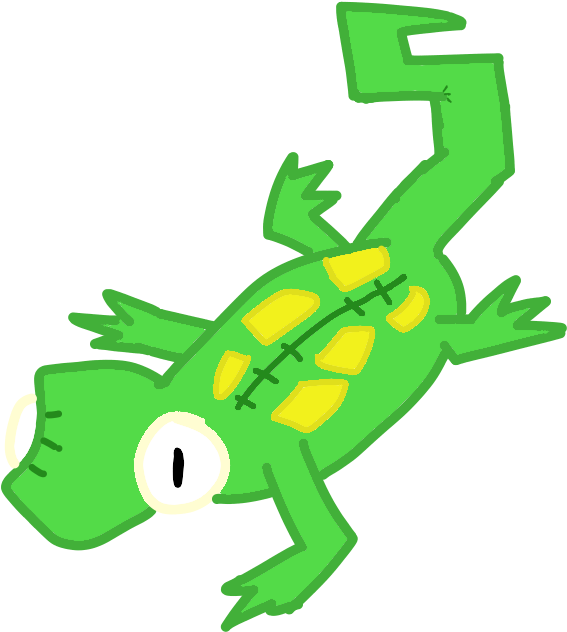 Transparent Gecko Cheetah Print Banner Free Library - Gecko In Animal Jam (700x700), Png Download