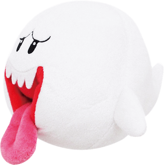 Sanei Super Mario All Star Collection 4" Ghost Boo (600x600), Png Download