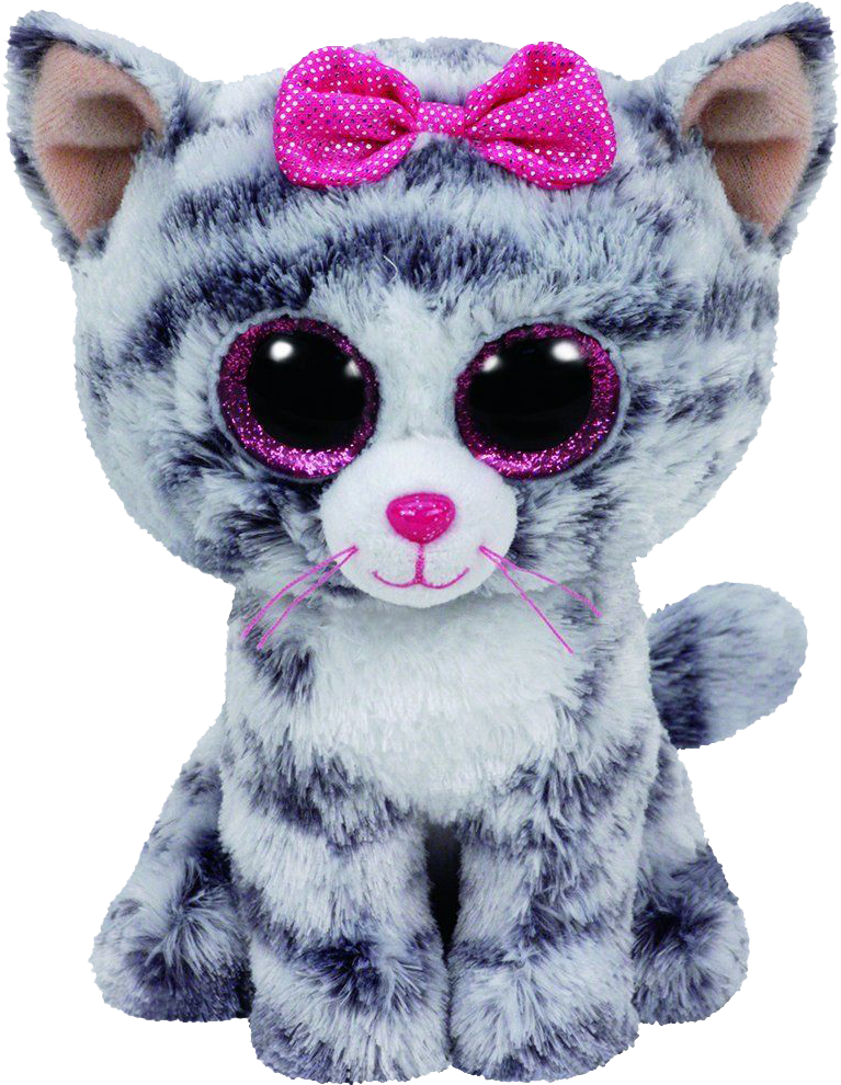 Beanie - Ty Beanie Boos - Kiki The Cat (935x1000), Png Download