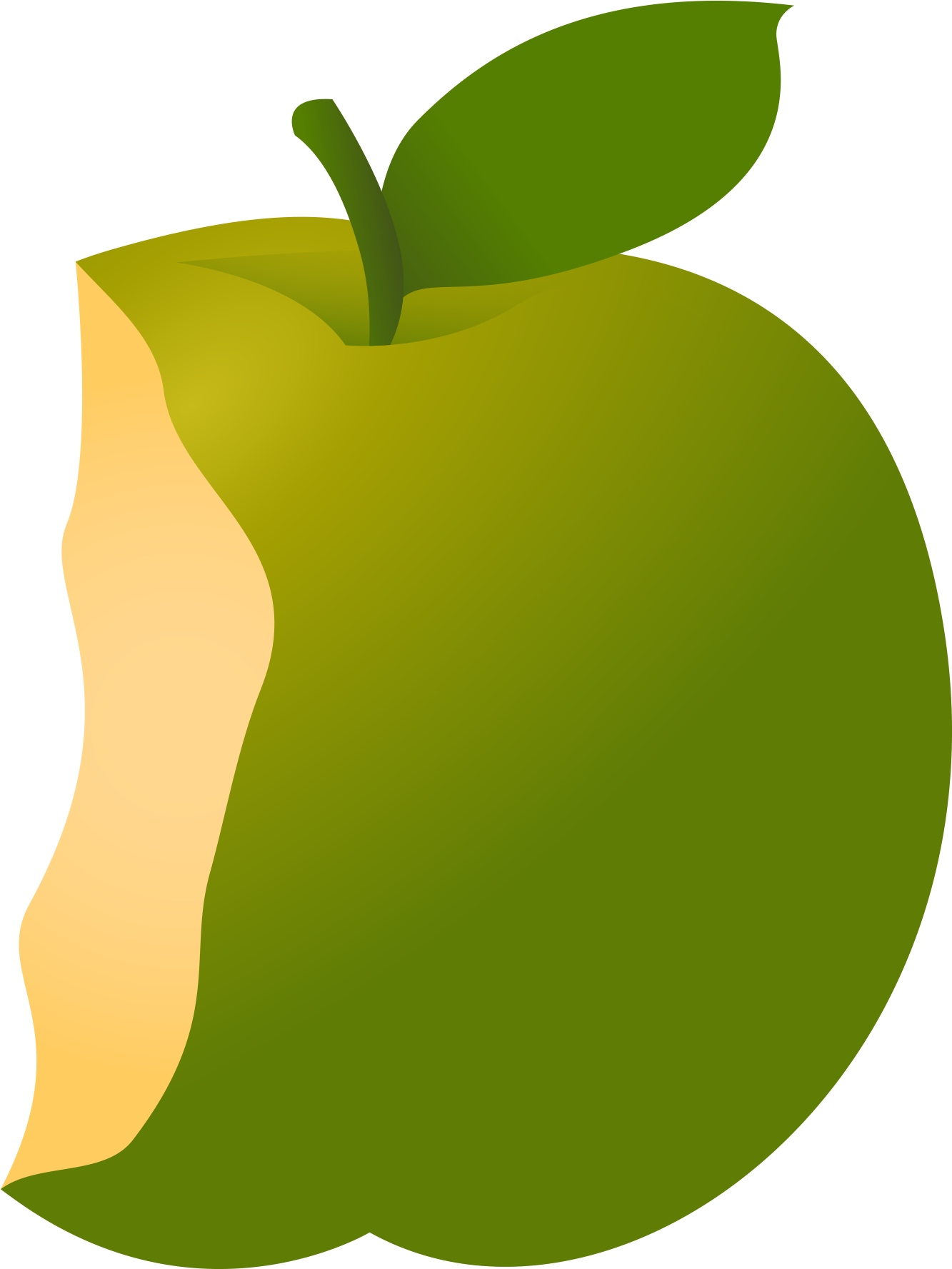 View Apple Bite Clipart - Clip Art (1890x1810), Png Download