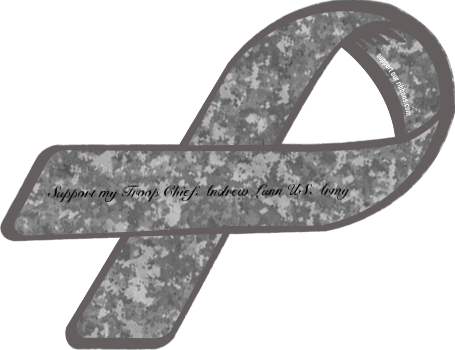 Support My Troop Chief Andrew Lunn Us Army - Army Friend (455x350), Png Download