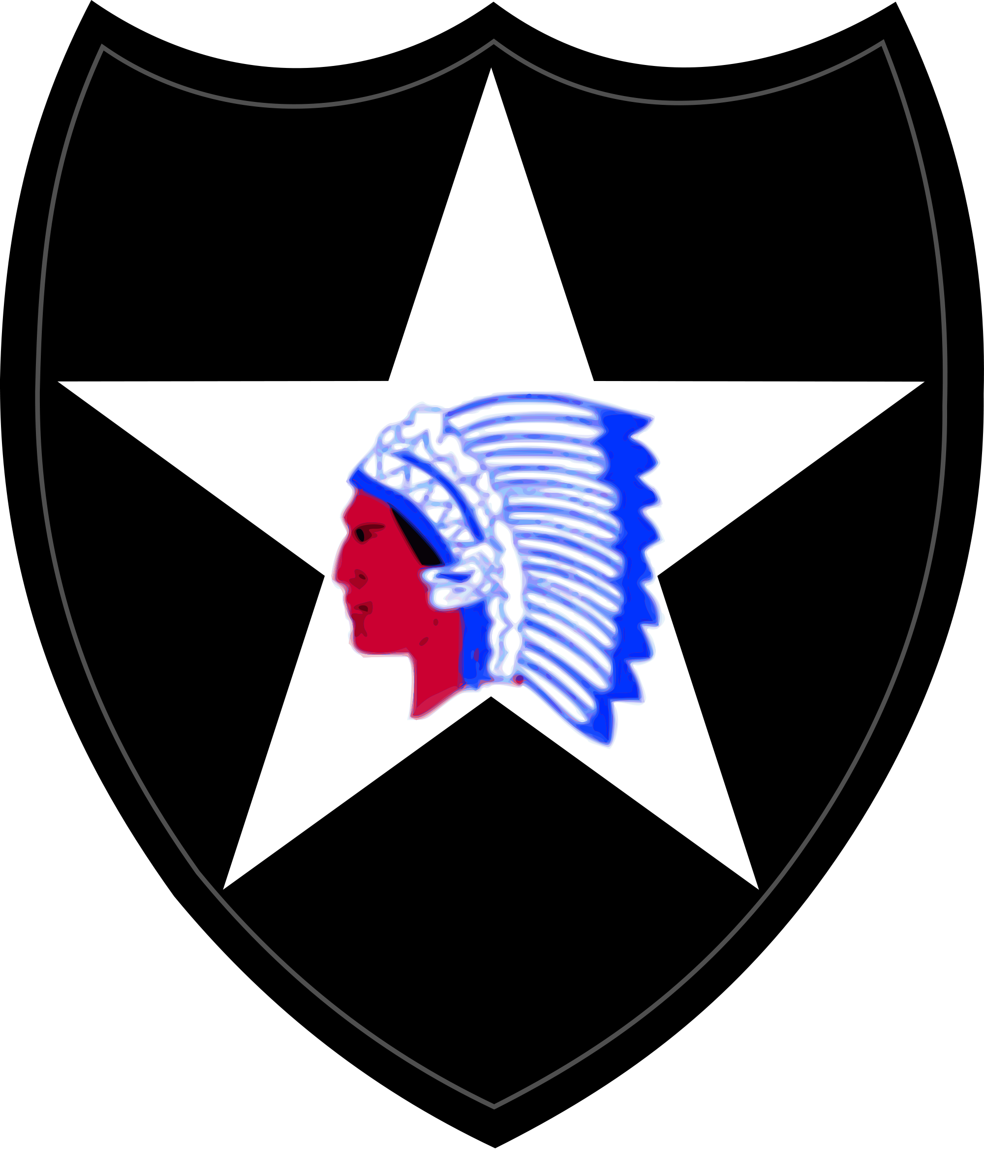 After Training In Northern Ireland And Wales From October - 2nd Infantry Division Png (629x734), Png Download