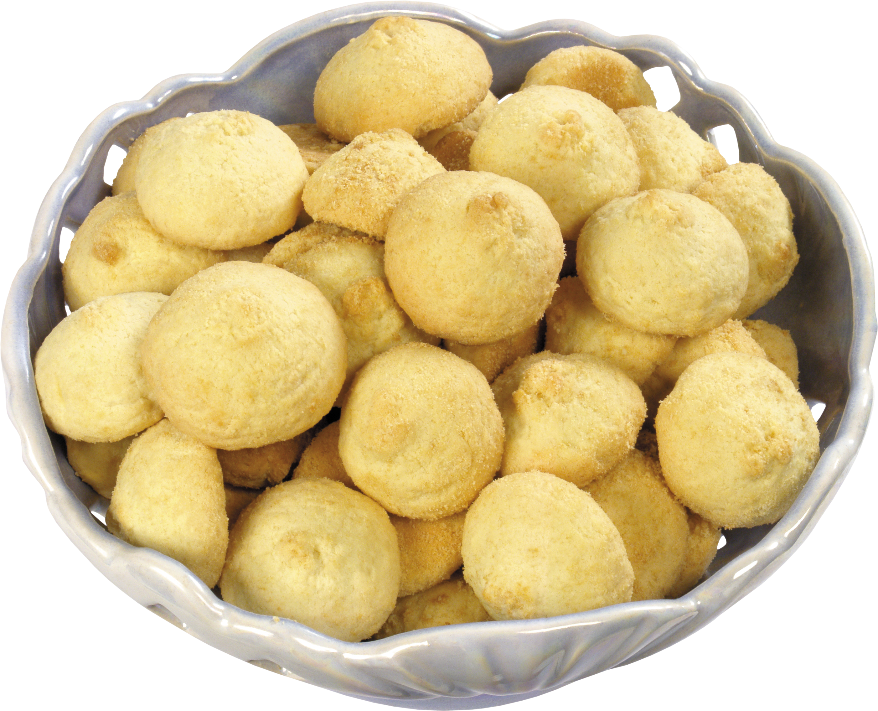 Bowl Of Vanilla Cookies Png Image - Fishball Png (2804x2270), Png Download