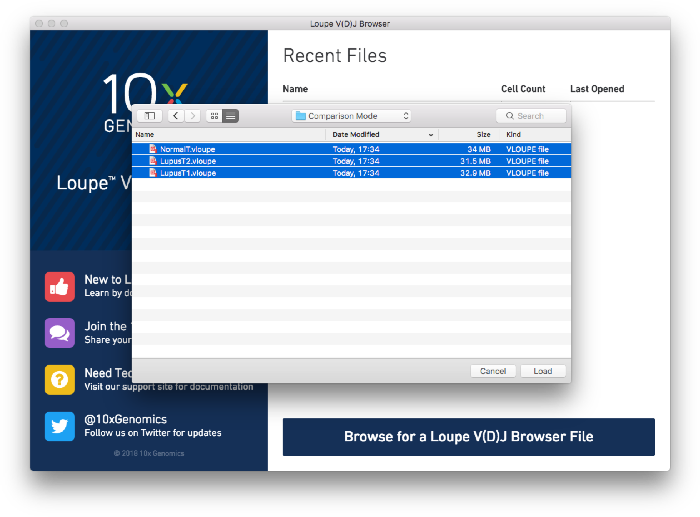 Loupe V J Browser Will Load Each File Into The Active - Software (2272x1680), Png Download