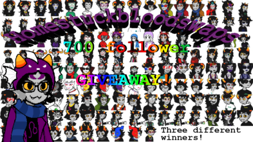 Hey Everyone We Got 700 Followers Woo And In Order - Homestuck (500x280), Png Download