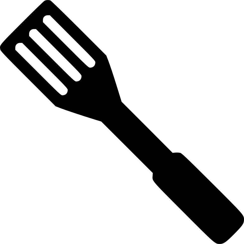 Cooking Spatula Kitchen Food Comments - Spatula Svg (980x980), Png Download